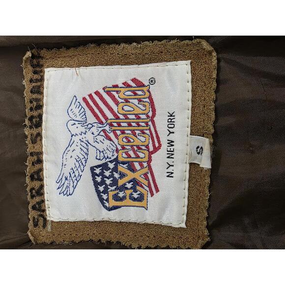 Excelled Vintage Women's Leather Coat size S - Picture 5 of 6